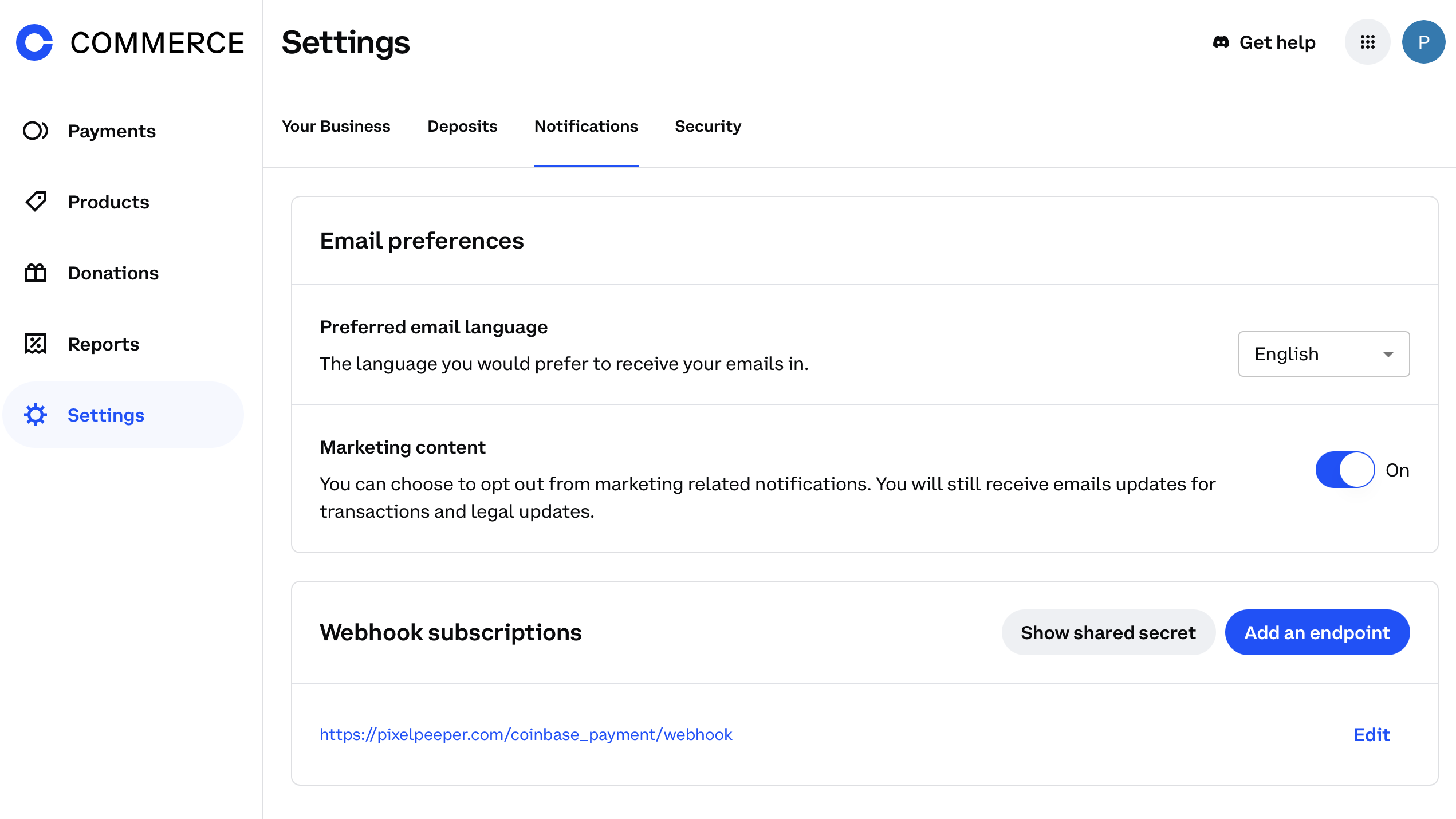 Set up your webhook endpoint
